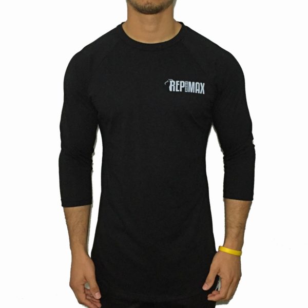 Blacked Out 3/4 Sleeve