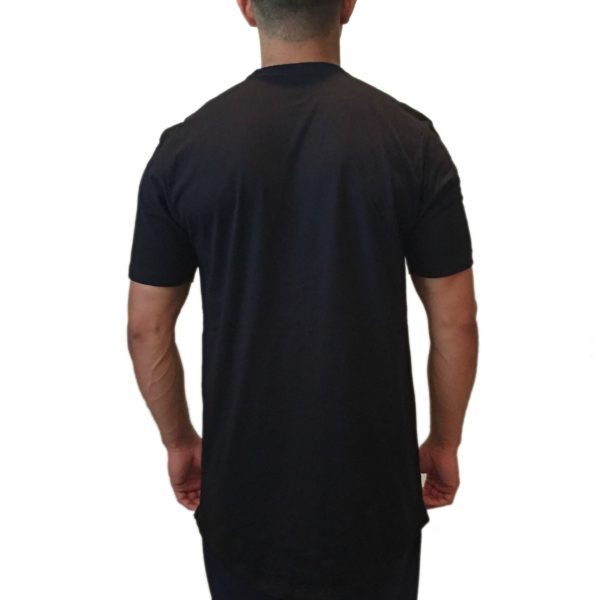 Black Extended Tee - Image 3