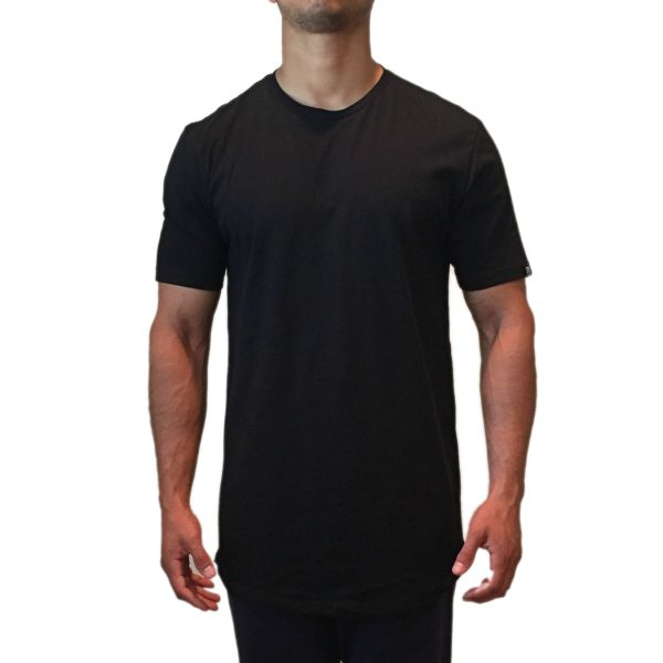 Black Extended Tee - Image 2