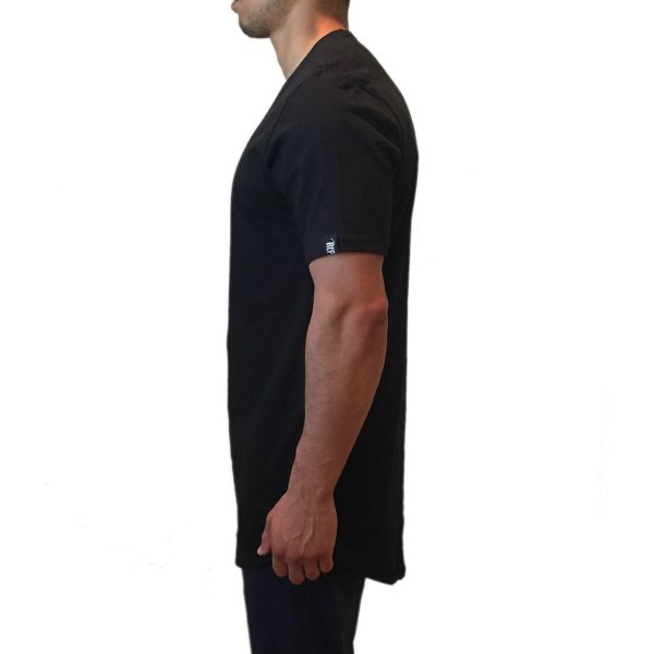 Black Extended Tee